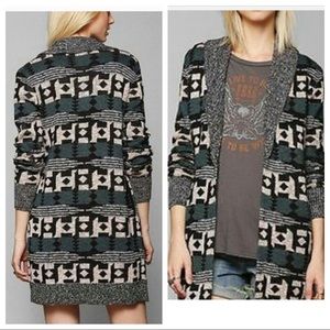 Ecote Mix Open Front Cardigan!